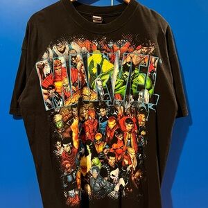 2000s MAD Engine Marvel Big Graphic Tee